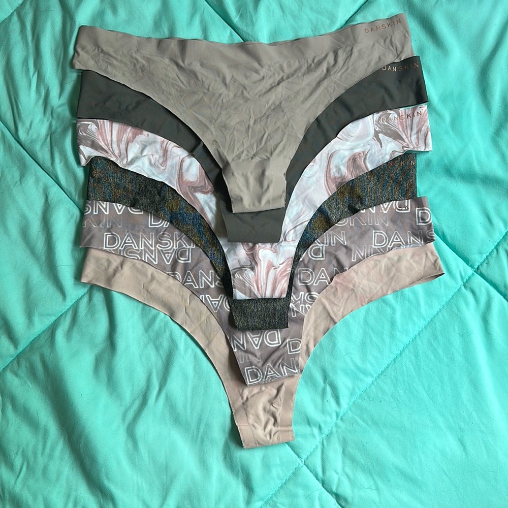 6 pack seamless thongs